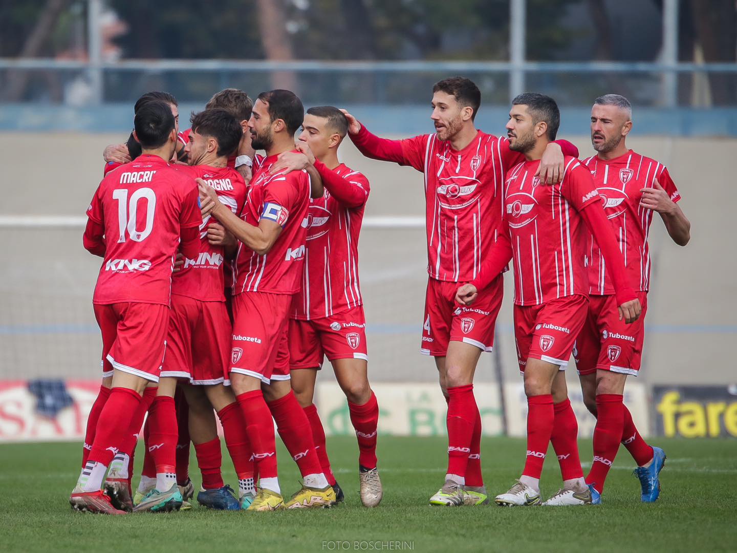 Forli calcio esultanza