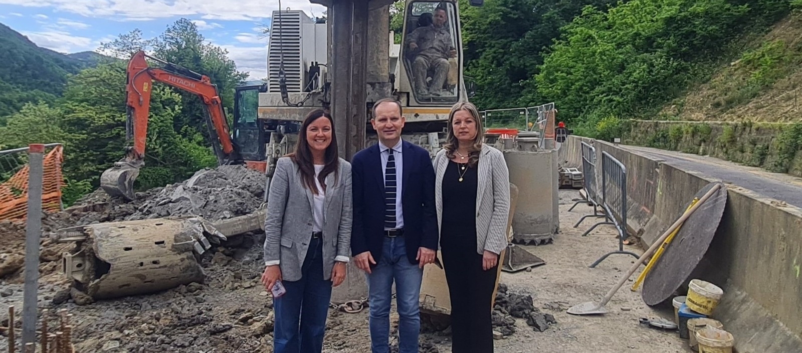 img of Provincia: il cantiere sulla SP4 del Bidente a Pianetto procede secondo i programmi stabiliti