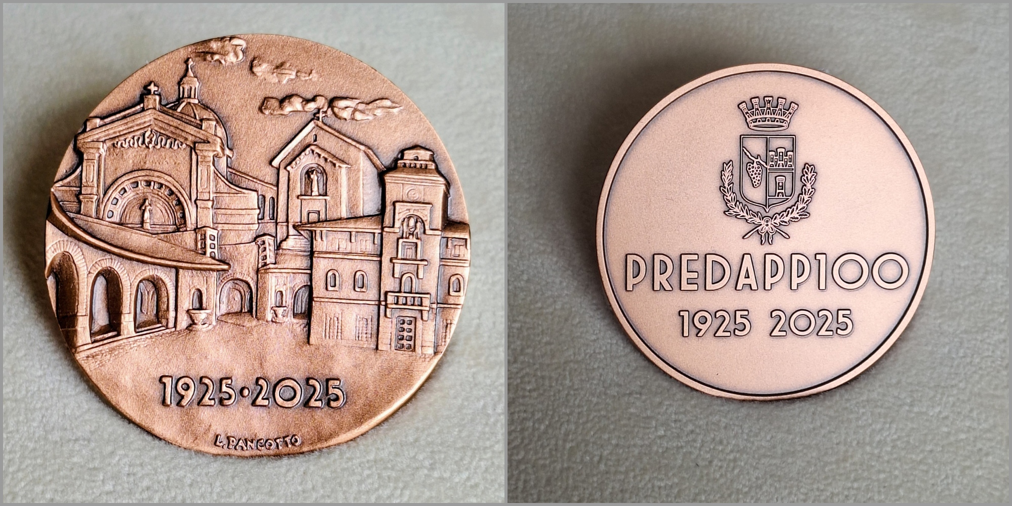 img of Coniata una medaglia per commemorare il centenario di Predappio
