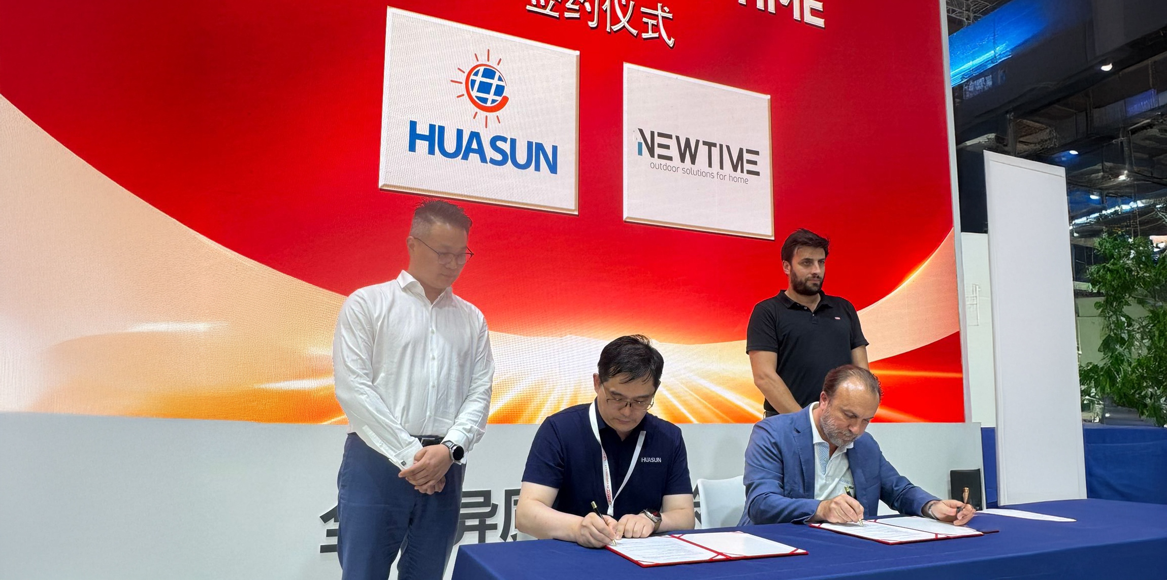 img of Accordo New Time e Huasun, in arrivo la prima fabbrica di moduli fotovoltaici in Europa