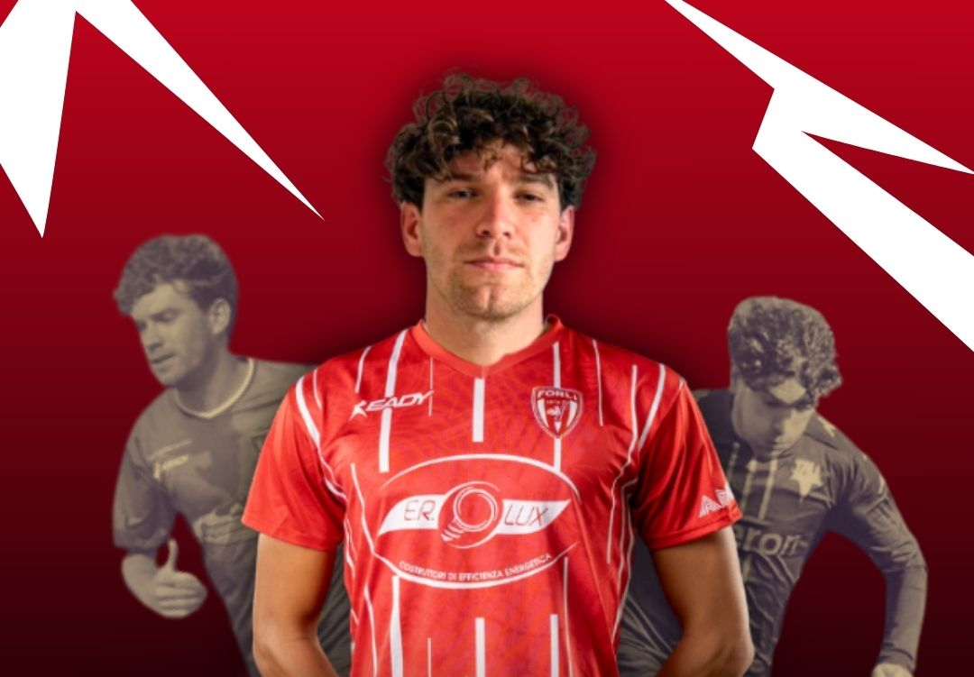 img of Il centrocampista Damiano Rinaldini è del Forlì