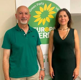 img of Mengozzi e Derni co-portavoce provinciali di Europa Verde