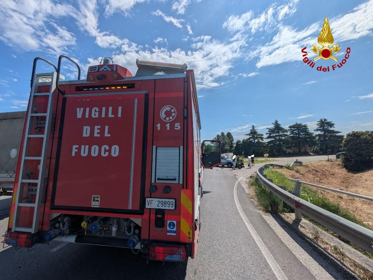 img of Incidente tra due auto sulla Via Emilia a Forlimpopoli