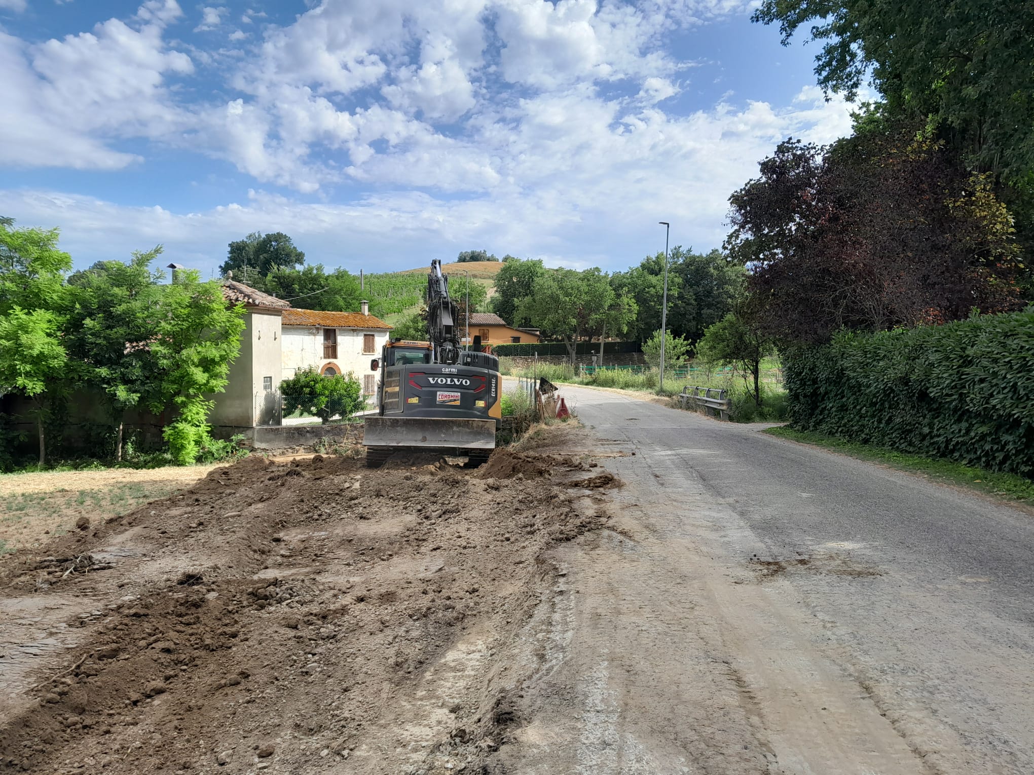 Scogli: «Iniziati i lavori di Via Loreta»