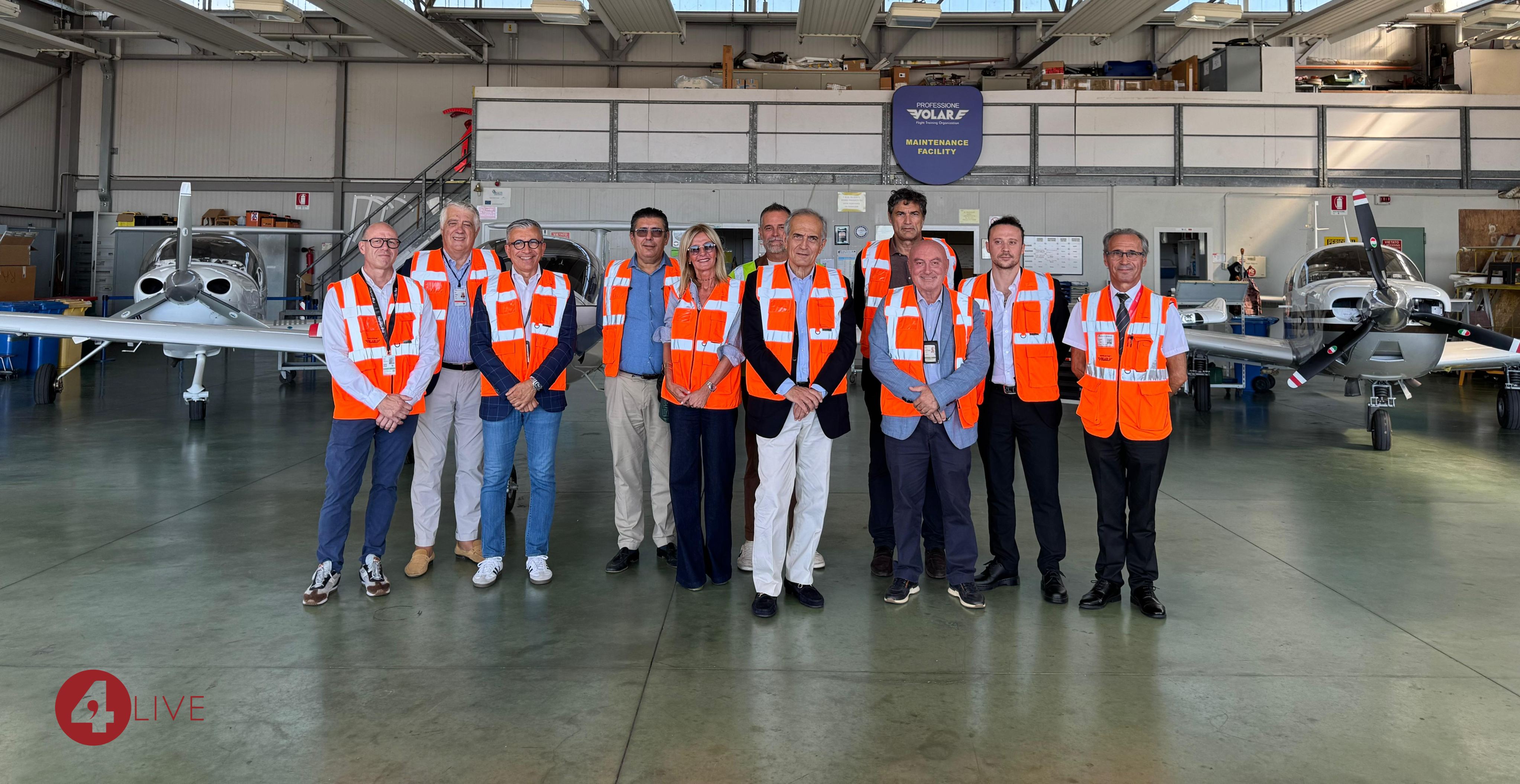 Zattini: «Forlì come perno di una futura Aviation Valley»