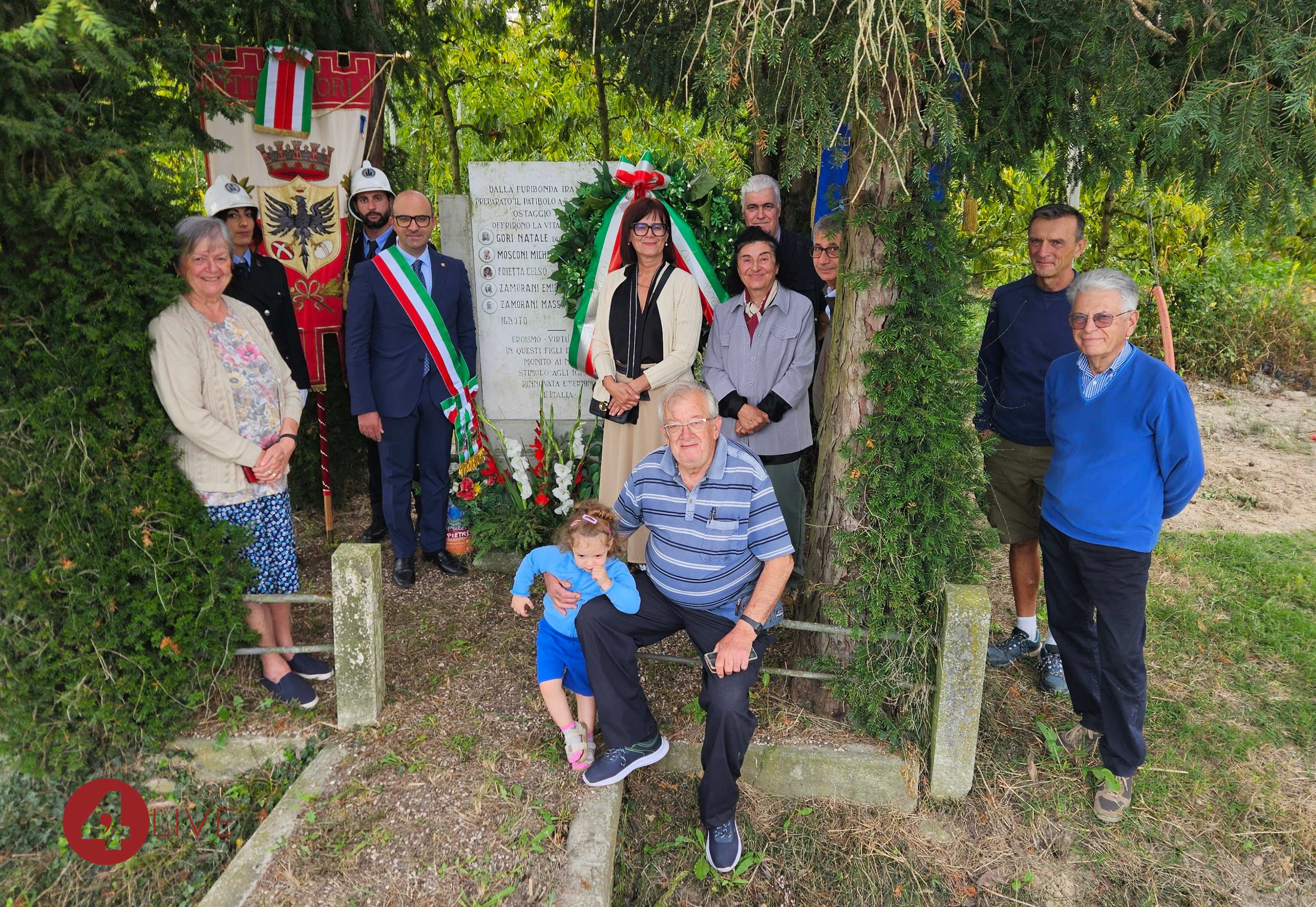Commemorazione delle vittime degli eccidi nazisti di via Minarda