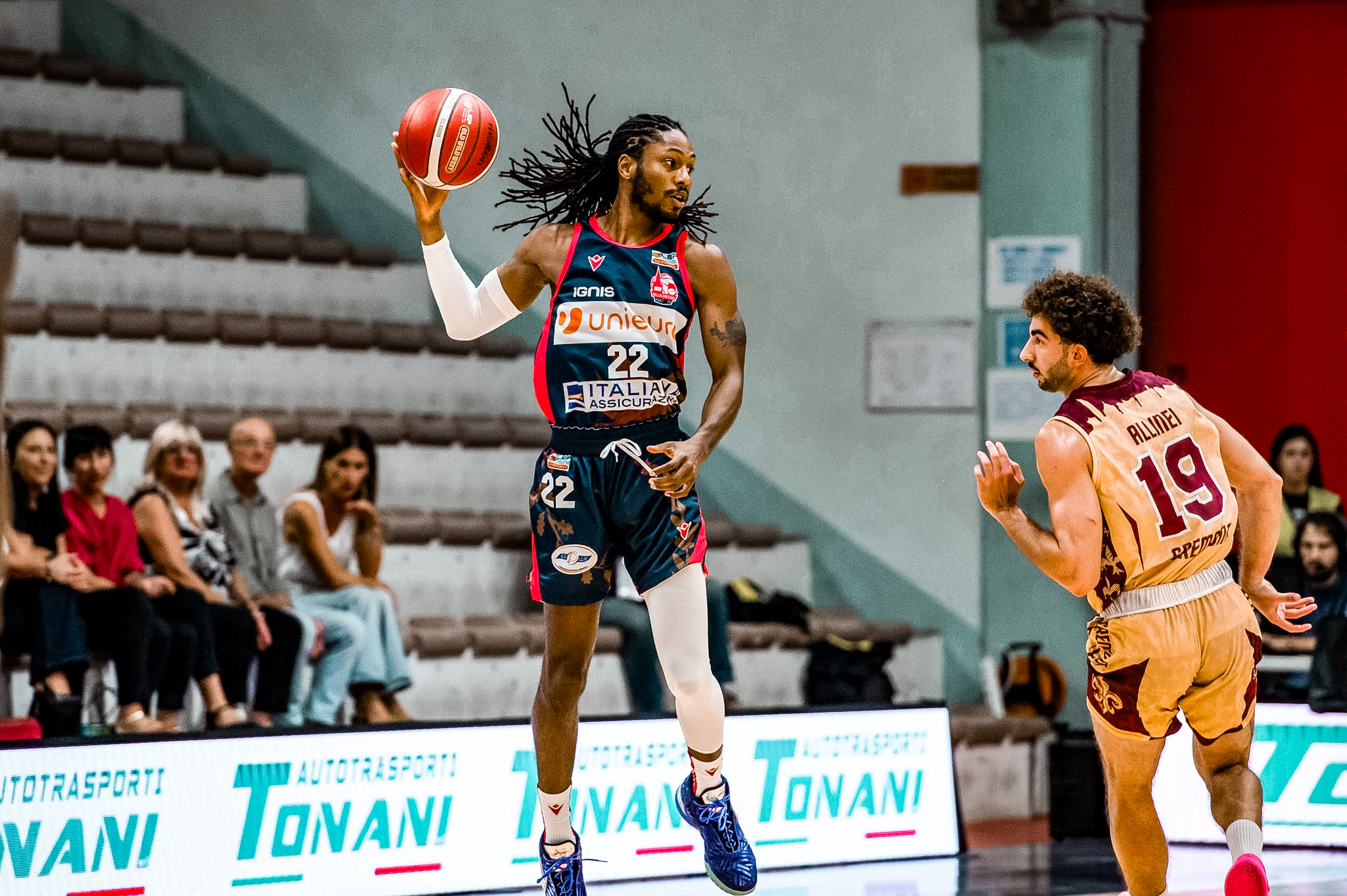 basket Unieuro-Cremona Harper