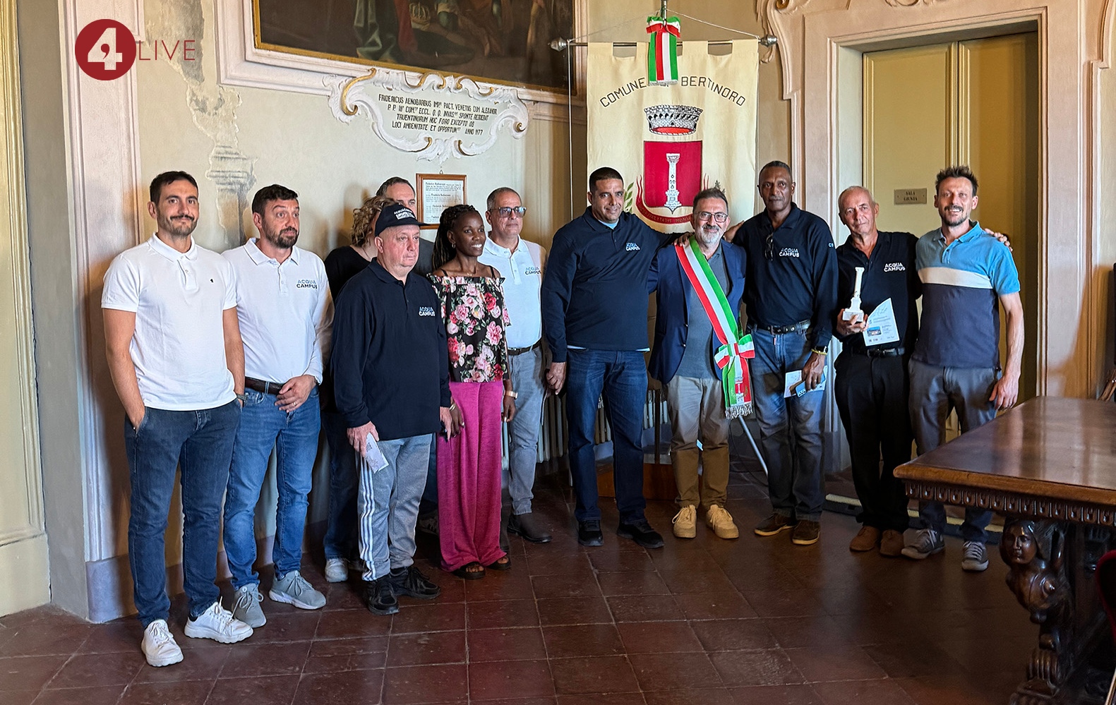 Una delegazione cubana in visita al “balcone di Romagna”