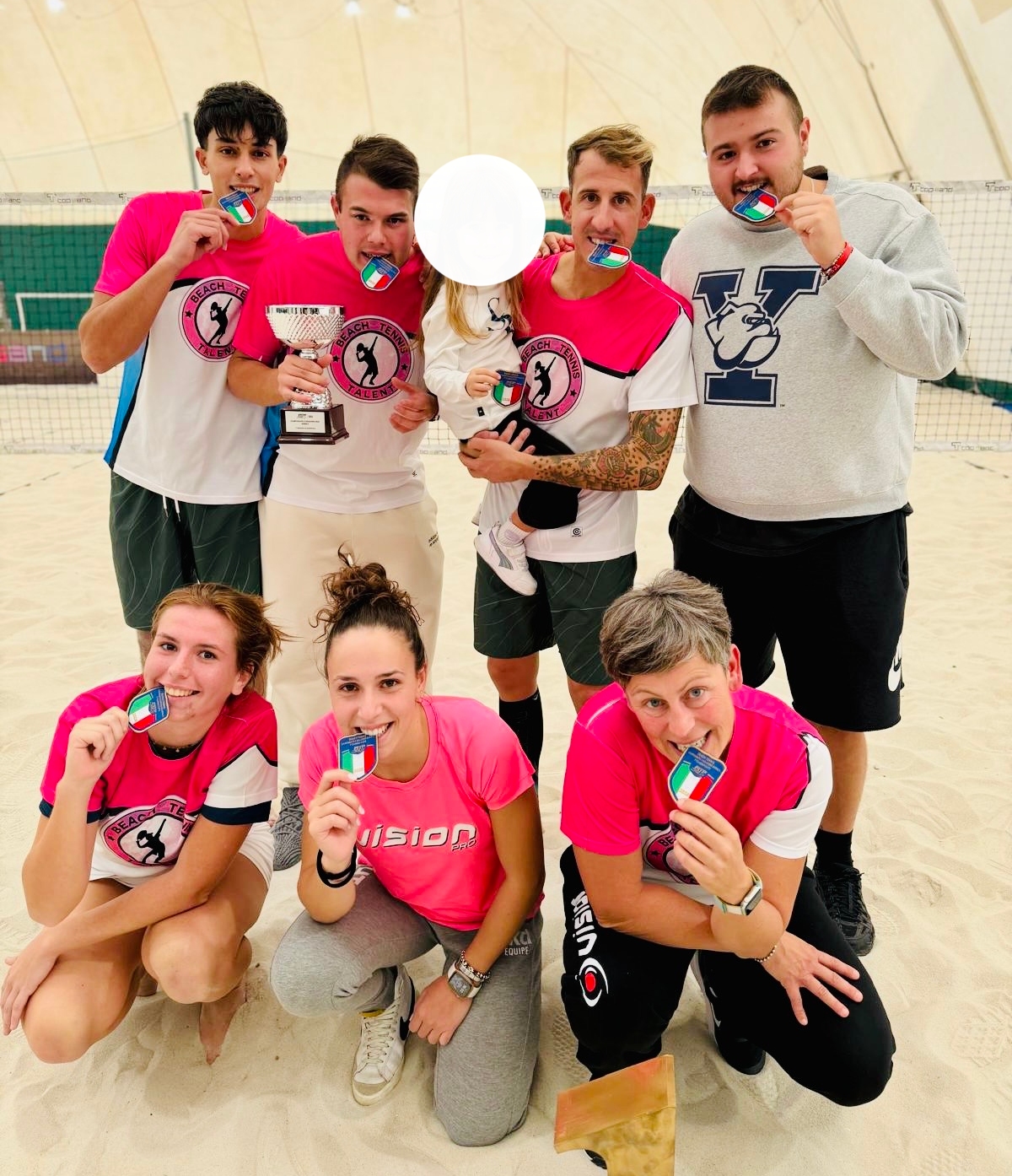 Il Buscherini Beach Tennis Talent in B e campione d’Italia di C