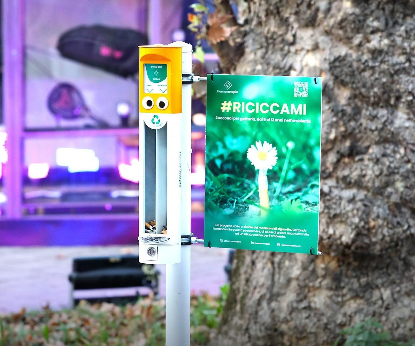 Forlì sperimenta la raccolta innovativa di mozziconi di sigaretta