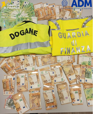 sequestro contanti