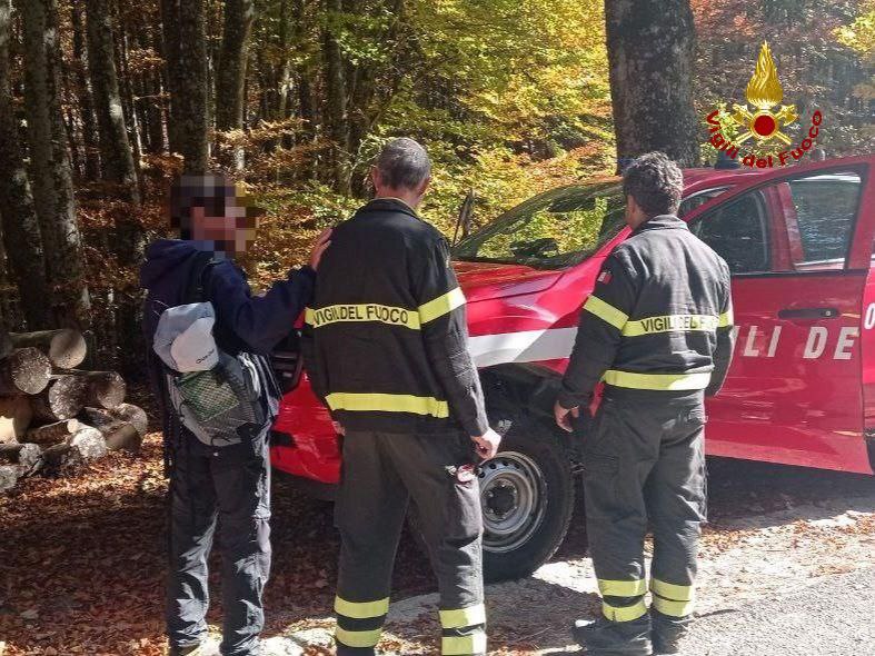 Si perde a Le Balze, salvata dai vigili del fuoco e Nucleo Saf