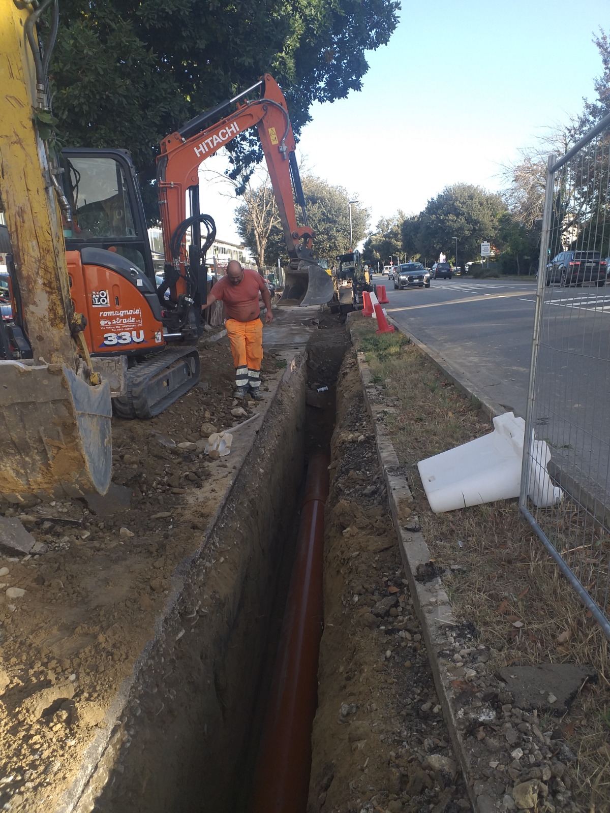 Finiti i lavori di sostituzione e rafforzamento della rete in viale Bologna