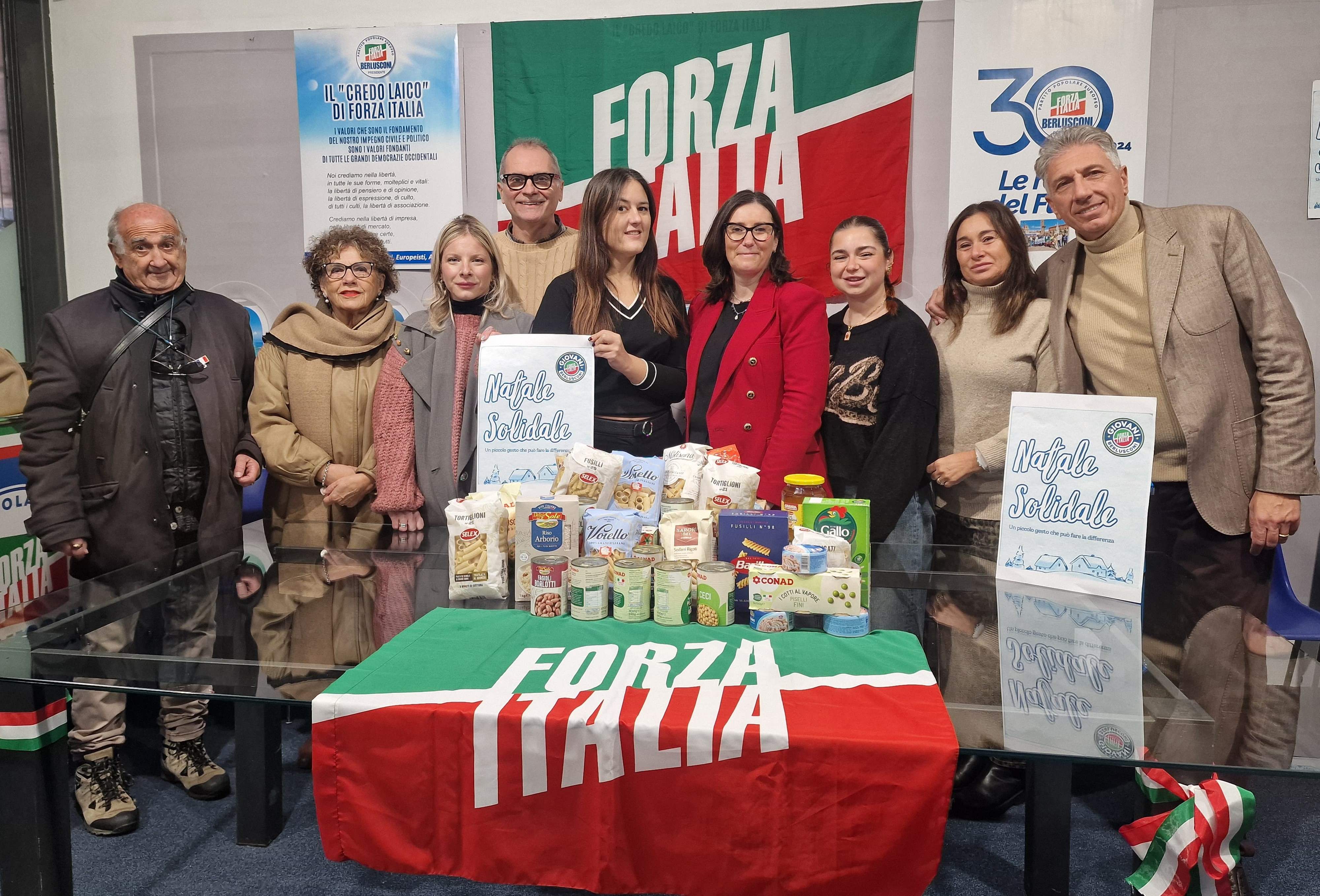 Al via il “Natale solidale” di Forza Italia Giovani