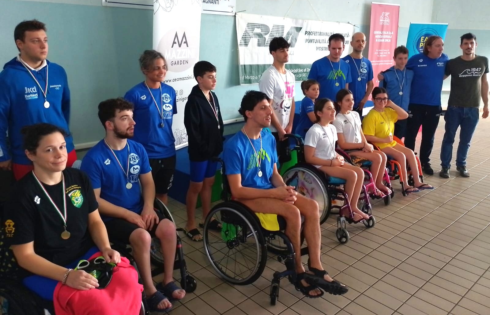 Rari Nantes Romagna, ottimi risultati nella seconda tappa Finp