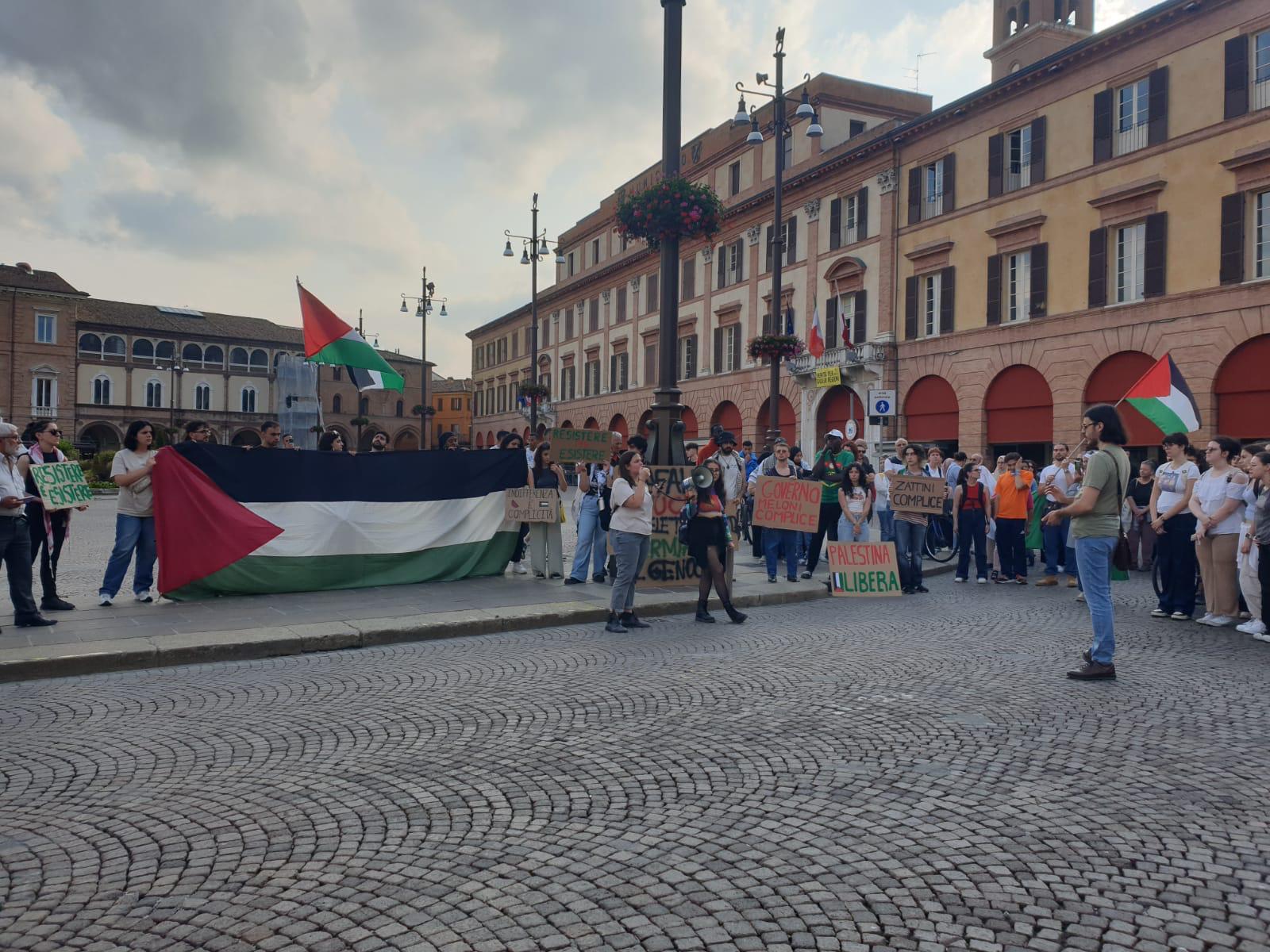 A Forlì un corteo per la Palestina e contro l’economia di guerra