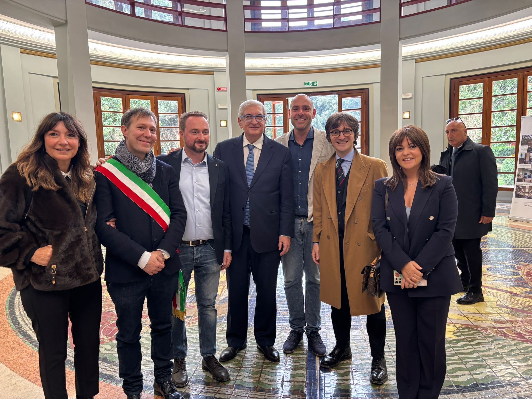 Il ministro Foti a Rocca San Casciano, Castrocaro e Predappio