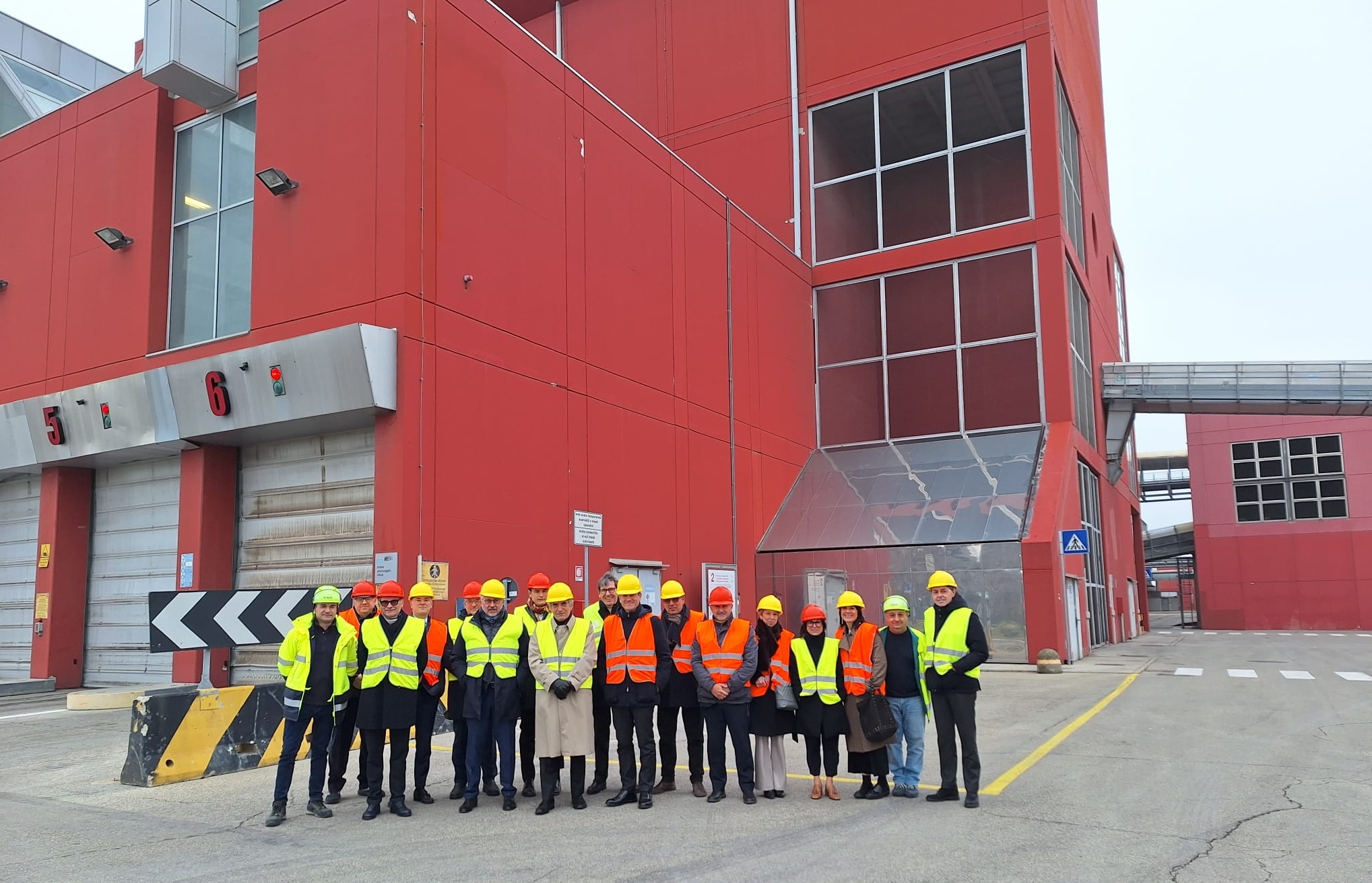 Energia dai rifiuti: visita del Comune al termovalorizzatore di Forlì