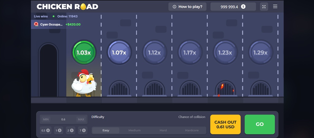 Benvenuti in Chicken Road