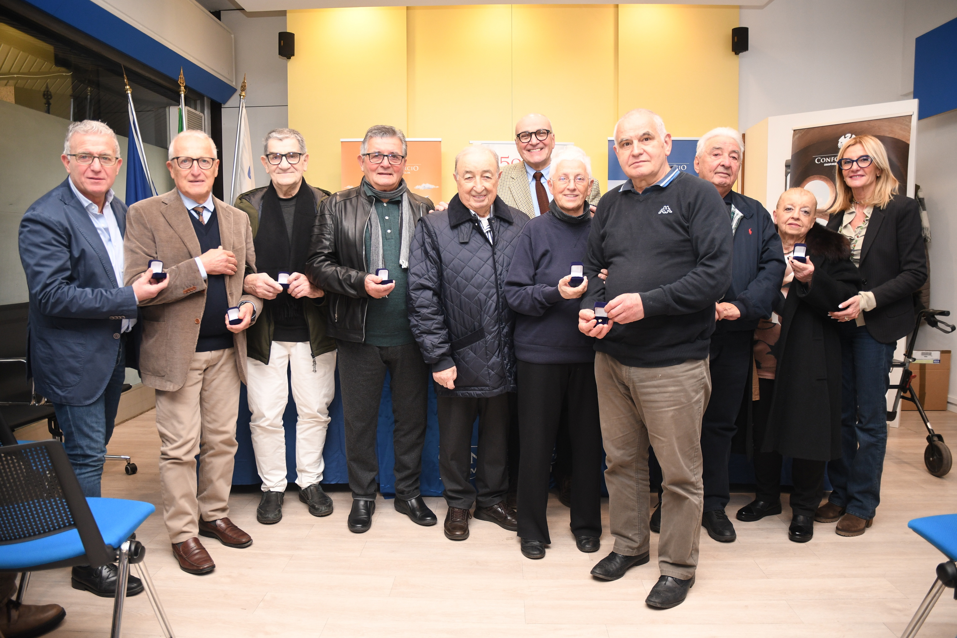 Premiati i Maestri del Commercio