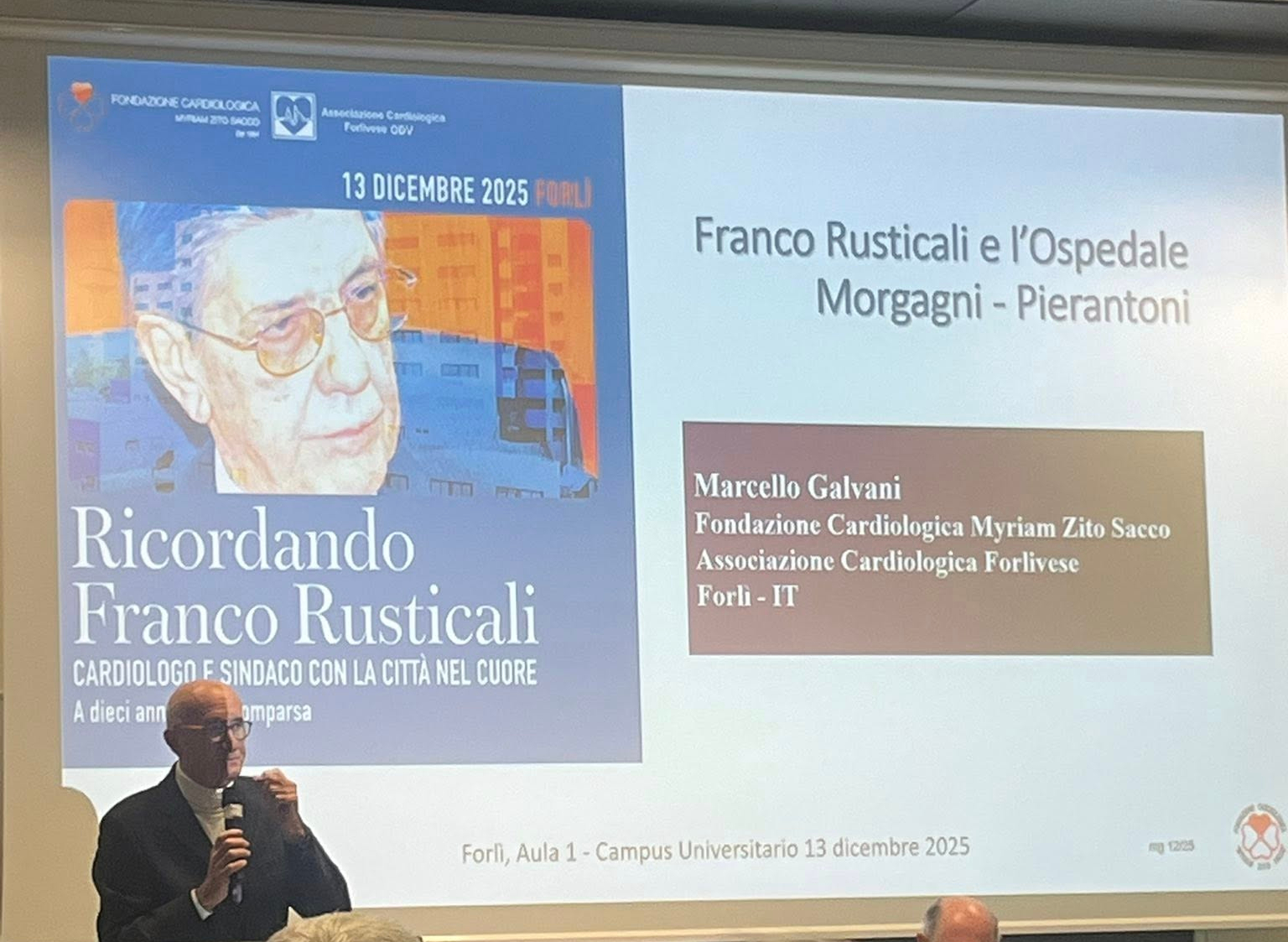 Una epigrafe in ricordo di Franco Rusticali