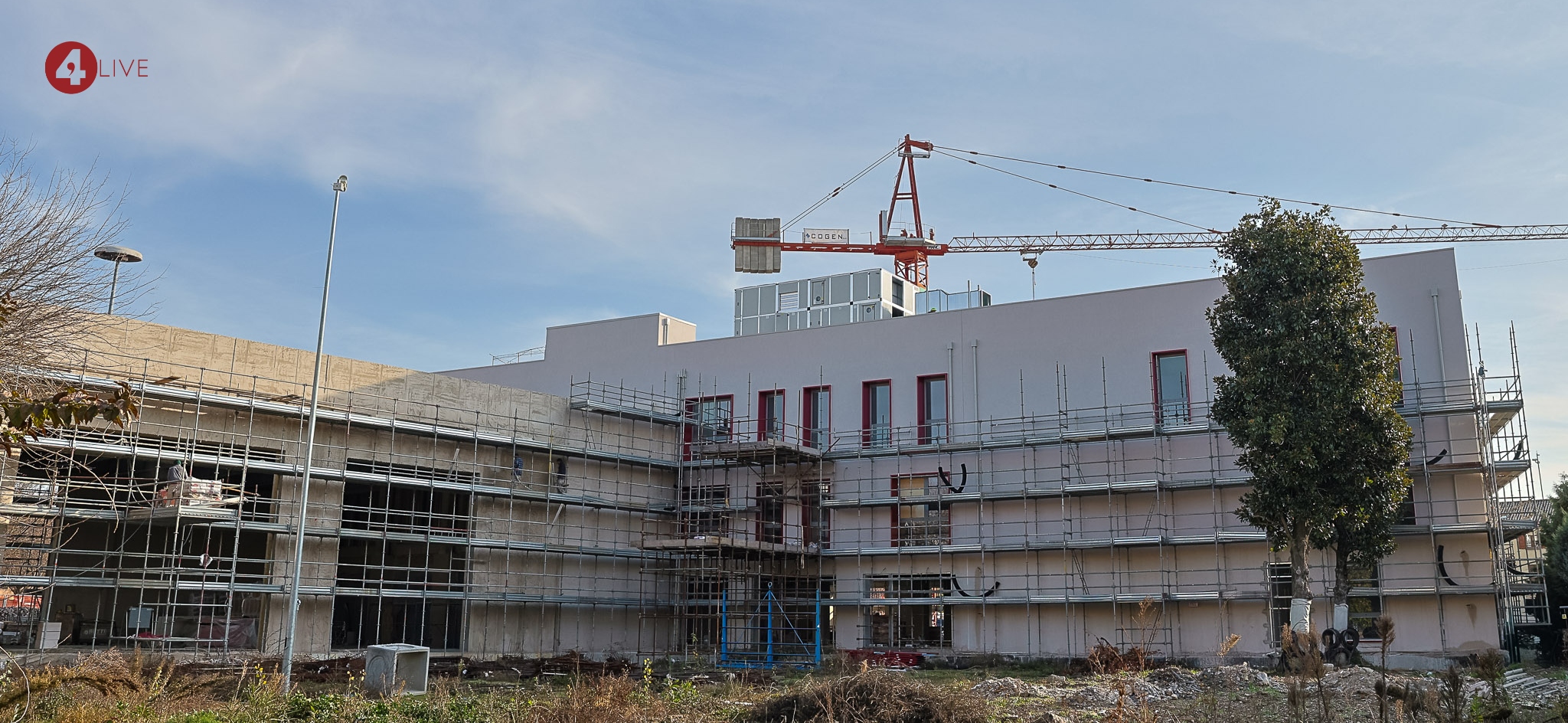 Cantiere alla Piero Maroncelli, eseguite in un anno più del 75% delle opere