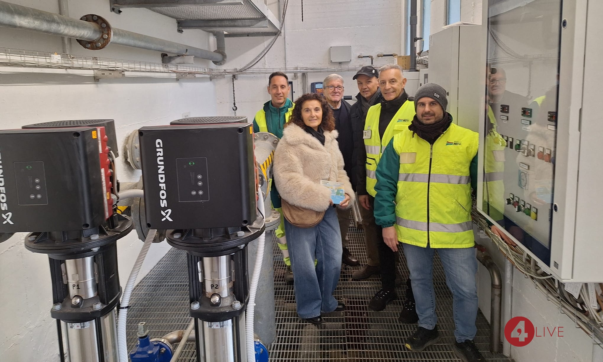 Rivoluzione ‘green’ a Galeata: Hera rinnova la centrale dell’acquedotto