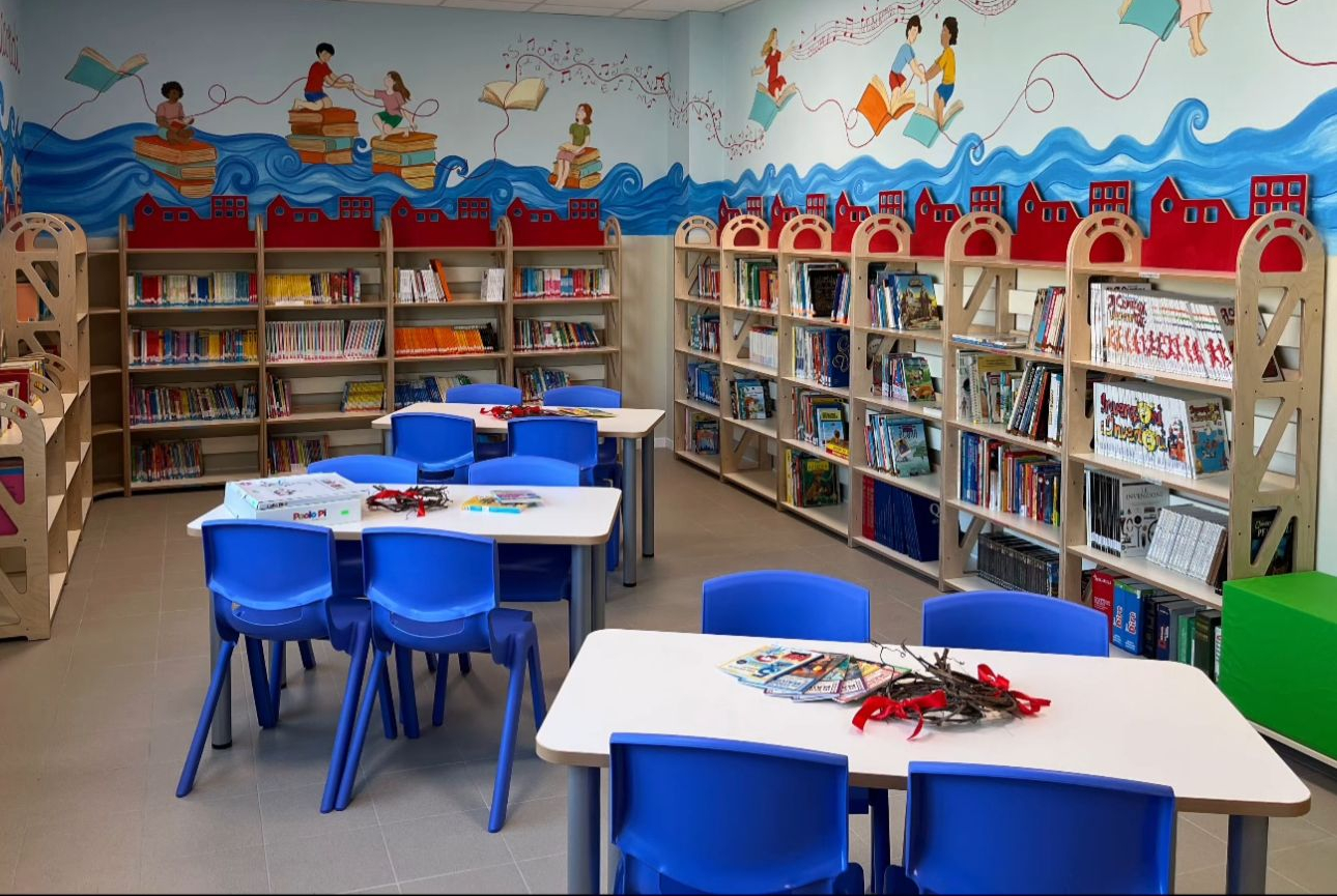 Inaugurata la biblioteca per ragazzi alla scuola primaria “Tempesta”