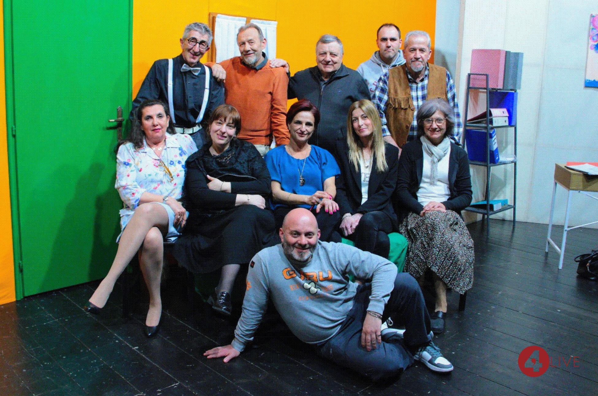 La commedia dialettale “A jò una bëla fiôla”