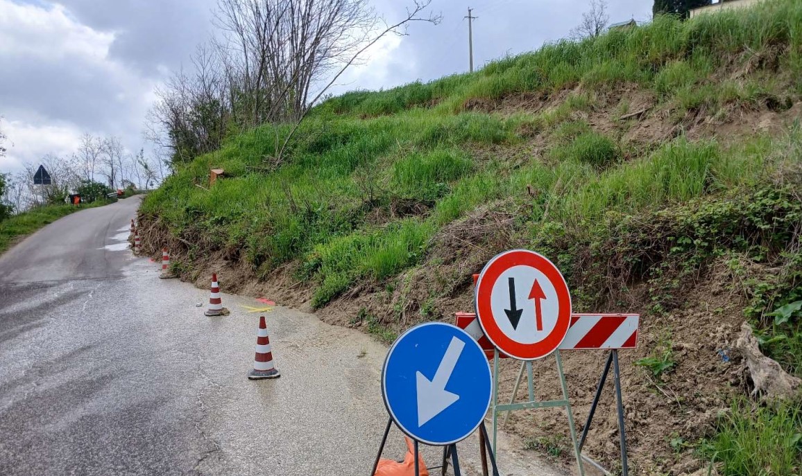 Ripristino della SP48 “Teodorano”, avvio dei lavori