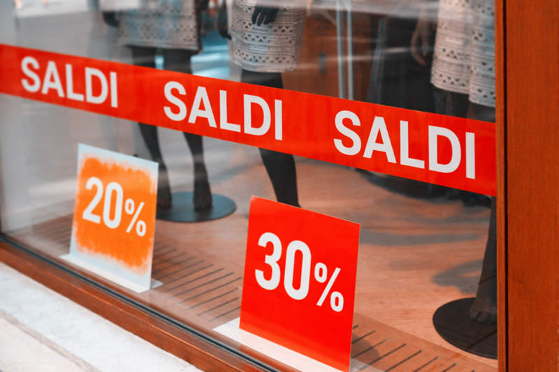 Da domani al via i saldi invernali