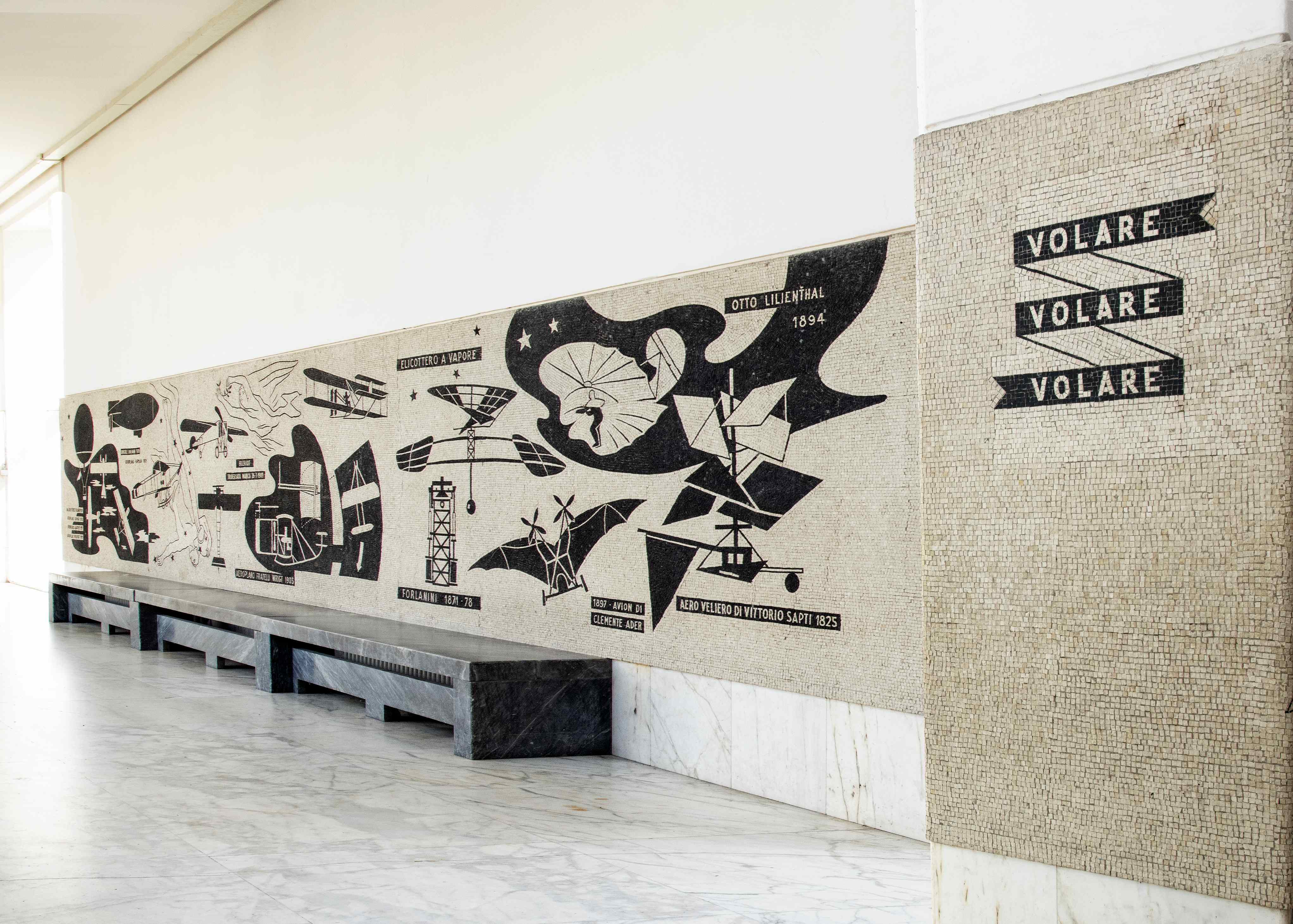 Mosaici del volo. In attesa del museo, partono le aperture al pubblico