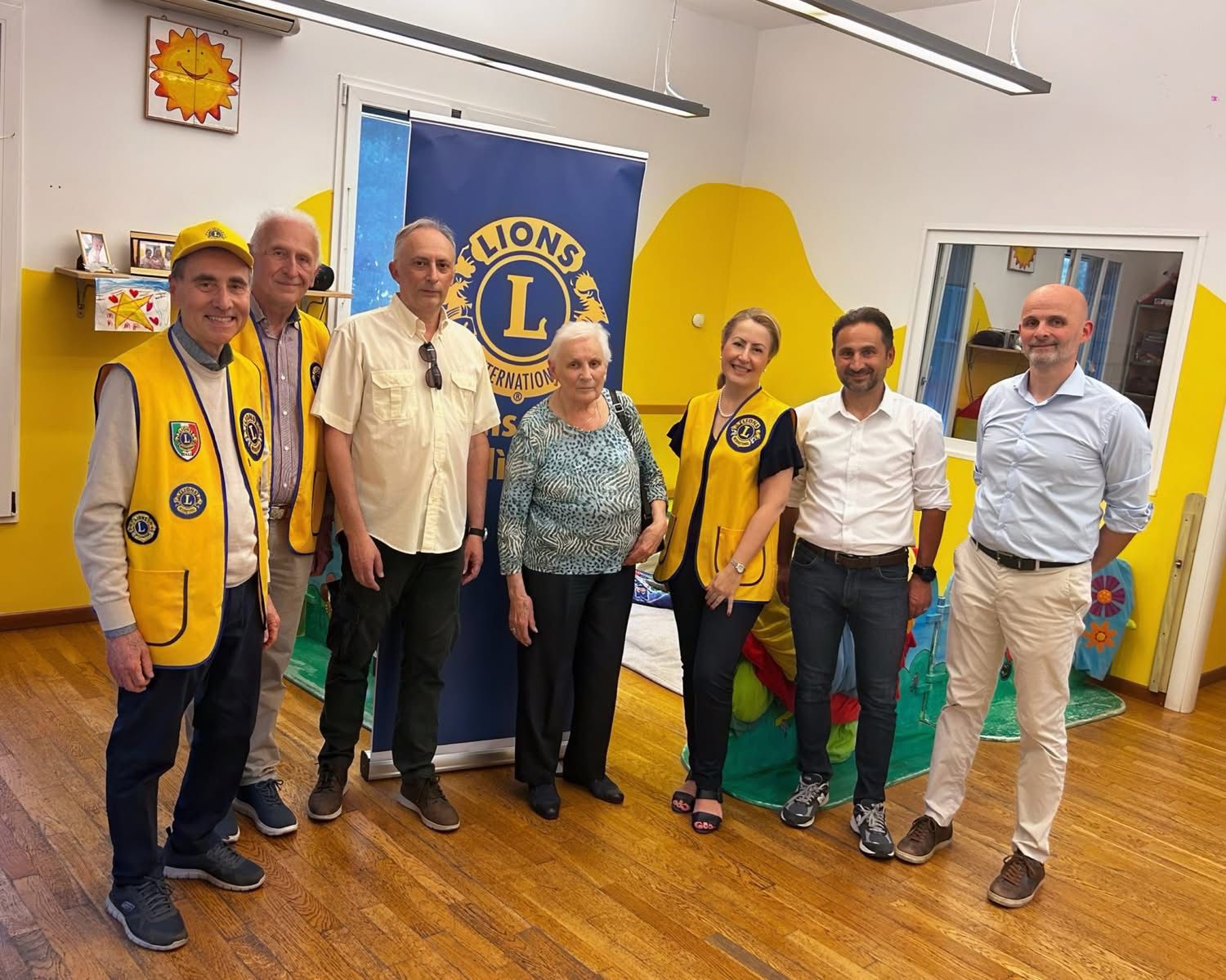 Donazione al Villaggio Mafalda in ricordo di Silvano Tomidei