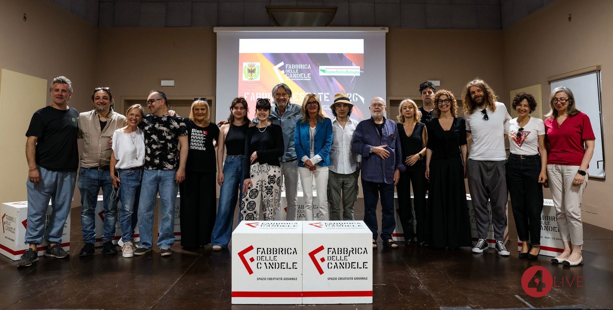 Presentato il cartellone “Fabbrica Estate 2026”