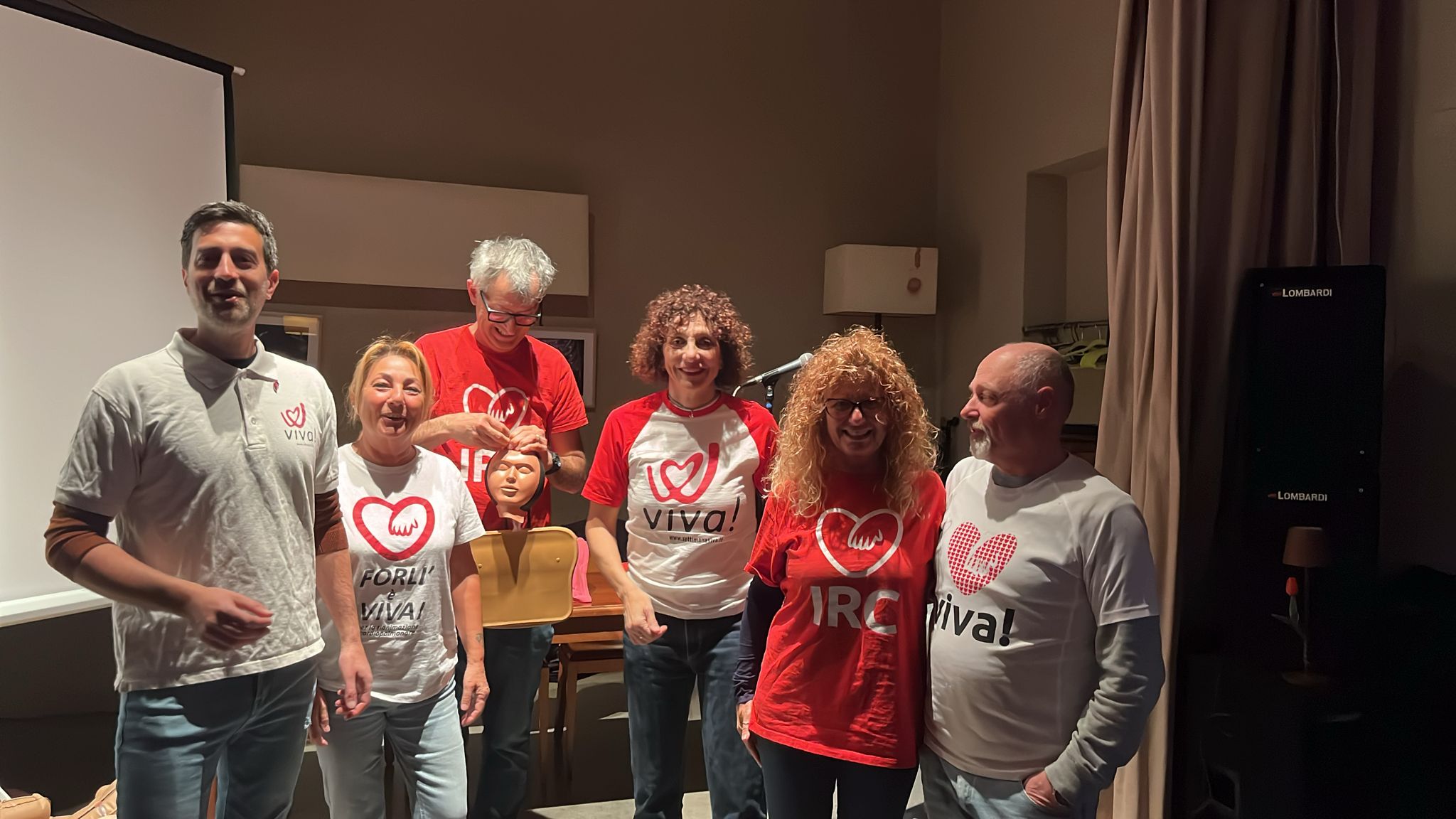 Serata di dimostrazioni salvavita con il gruppo Viva Forlì