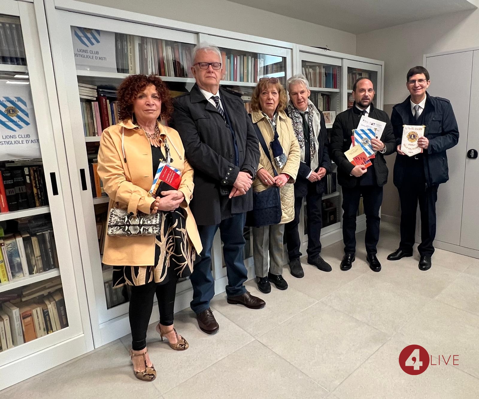 Inaugurata la libreria della sala polivalente del Quartiere Romiti