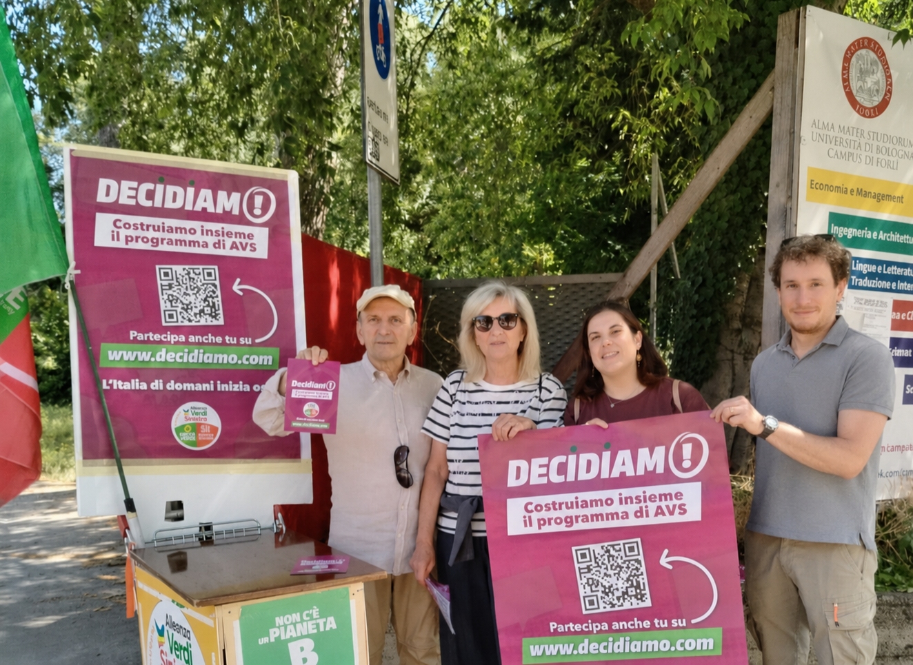 Alleanza Verdi e Sinistra presenta “Decidiamo!”: «Costruiamo insieme il futuro»