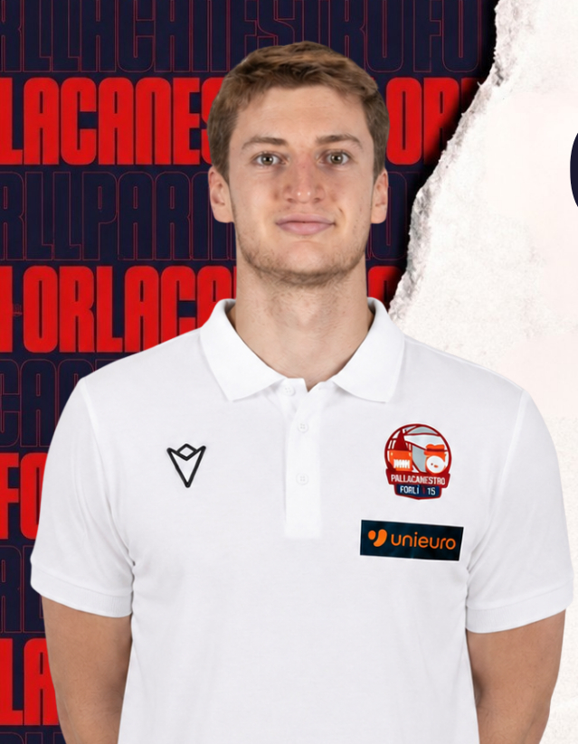 Un campione d’Europa Under20 per la Pallacanestro Forlì: ufficiale Zanetti