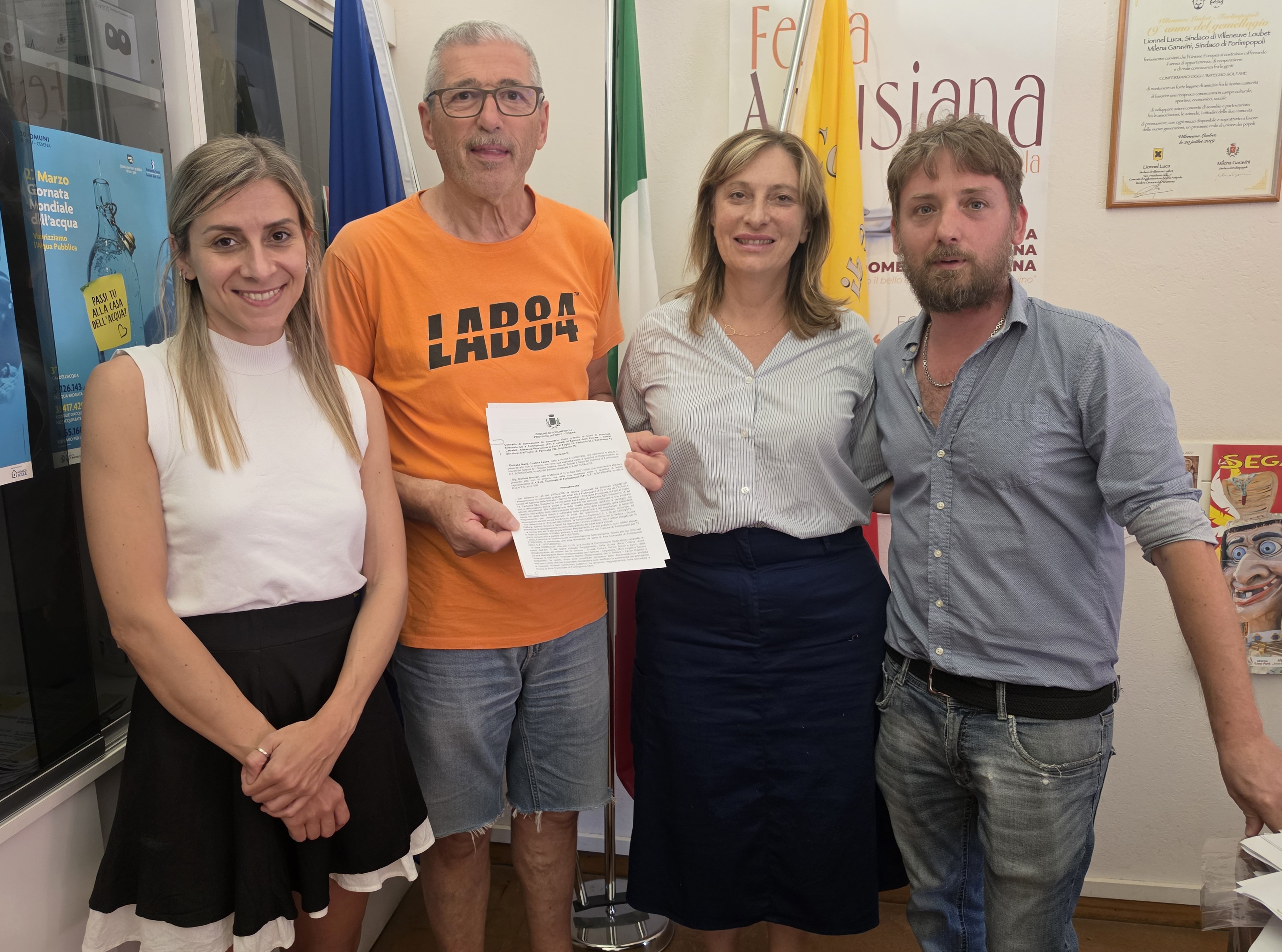 Una nuova casa per l’Avis di Forlimpopoli: siglato l’accordo con il Comune