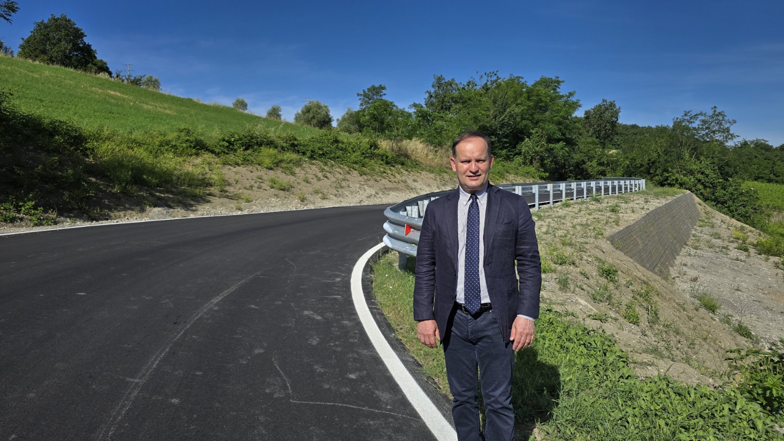 Migliorata la sicurezza della SP126 Predappio, Rocca delle Caminate, Meldola