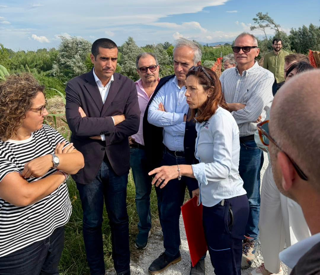 “Finalmente i lavori sul Montone”: Zattini accoglie De Pascale a Villafranca