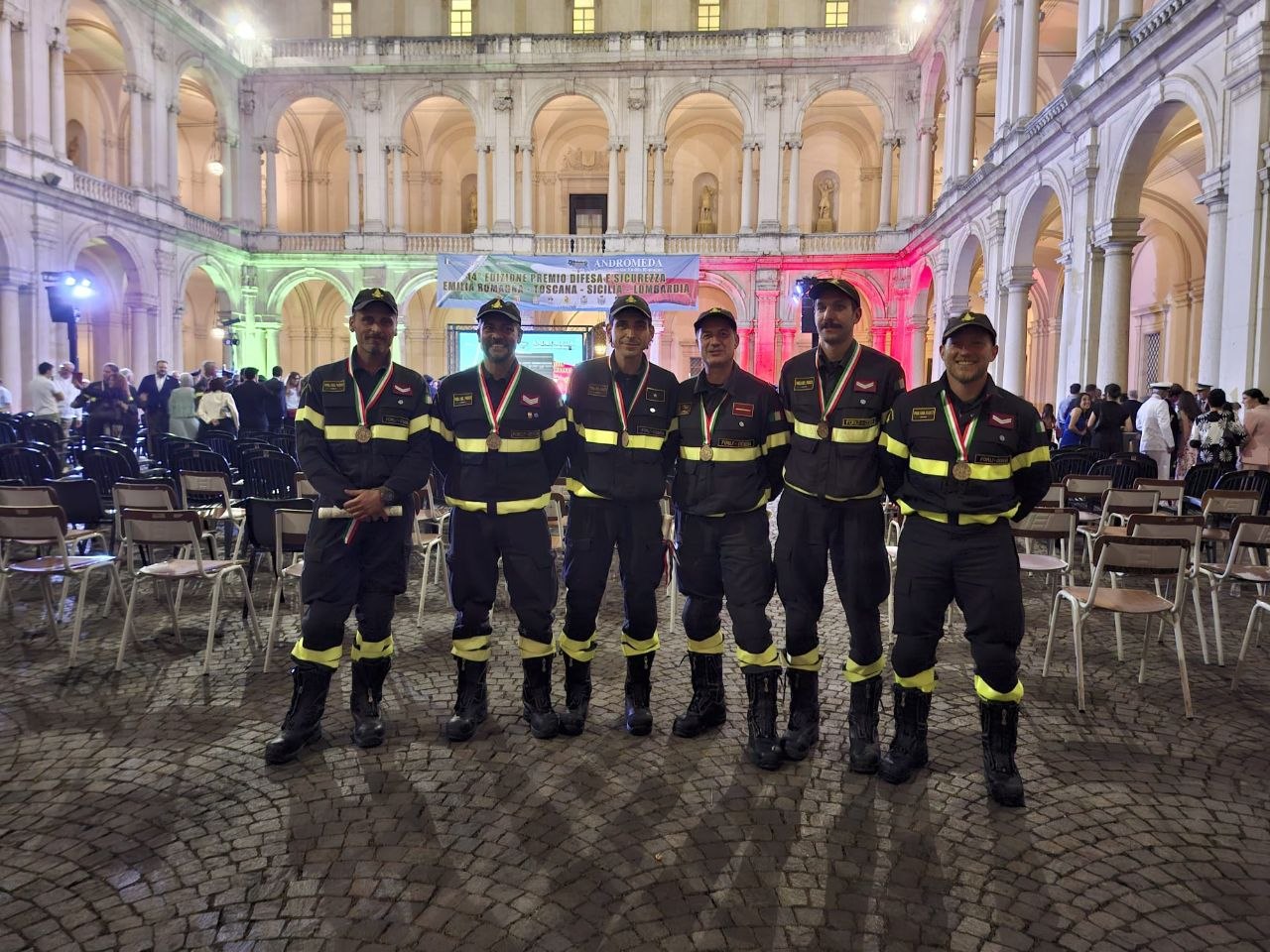Dalle fiamme di via Piave al podio di Modena: la notte da eroi dei Vigili del Fuoco di Forlì