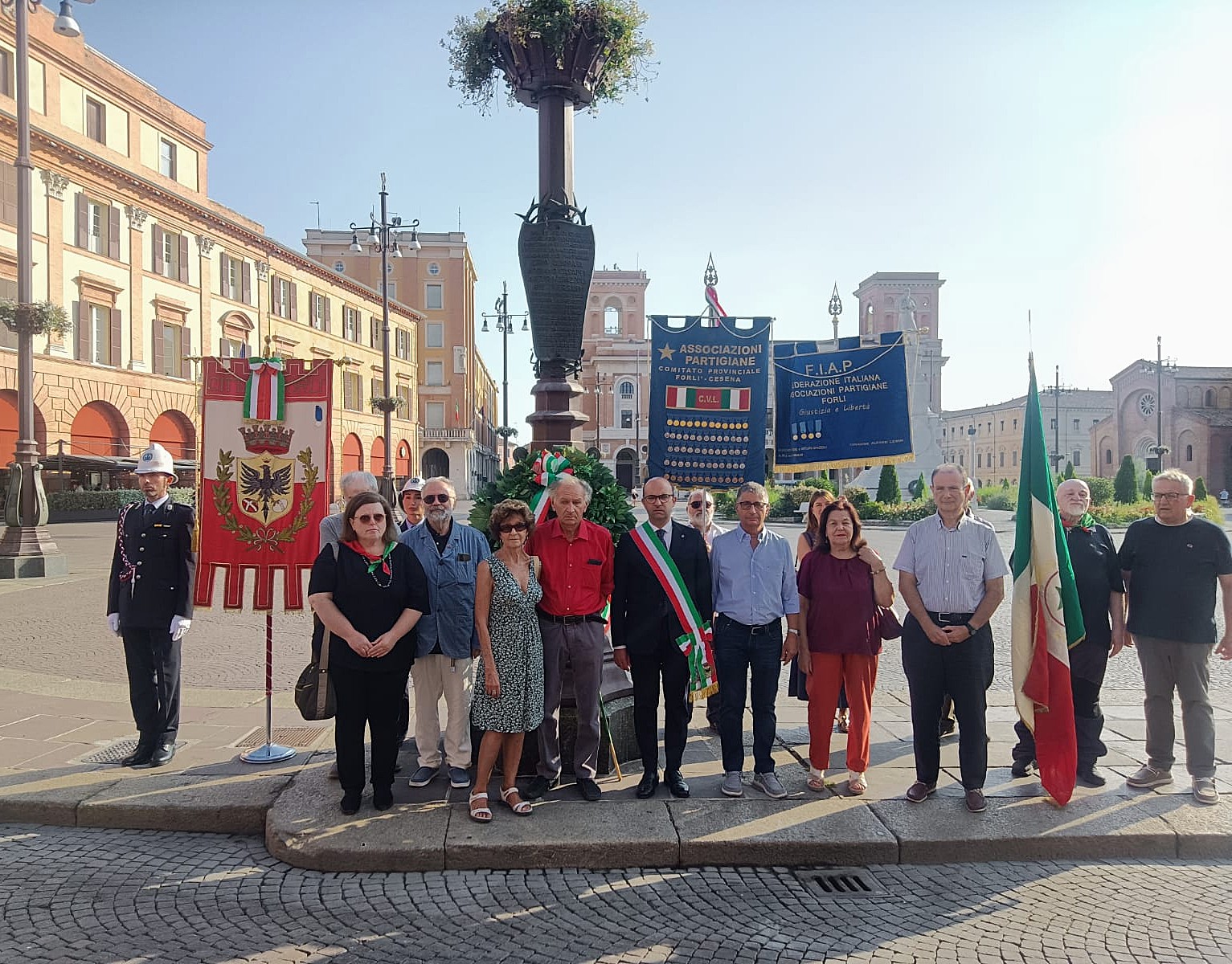 I cinque martiri di piazza Saffi, il ricordo non si spegne dopo 82 anni