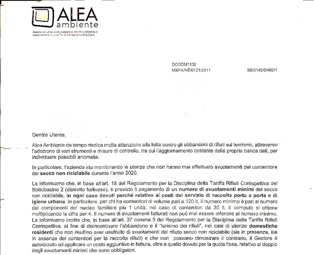 Alea documento