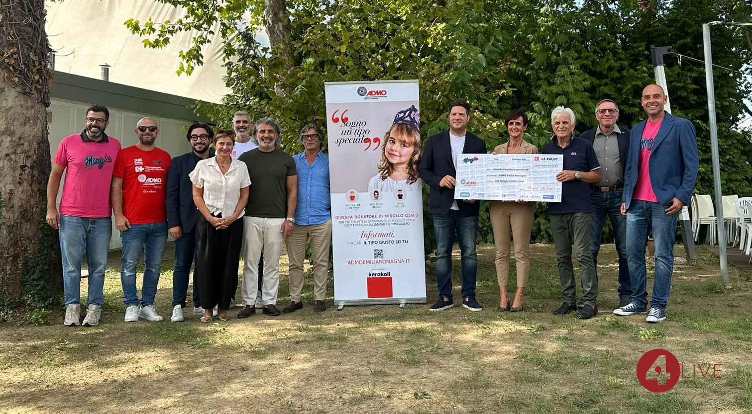 Un punto, un euro: la 24 ore di basket di Marghe AllStar dona 2.350 euro all’Admo