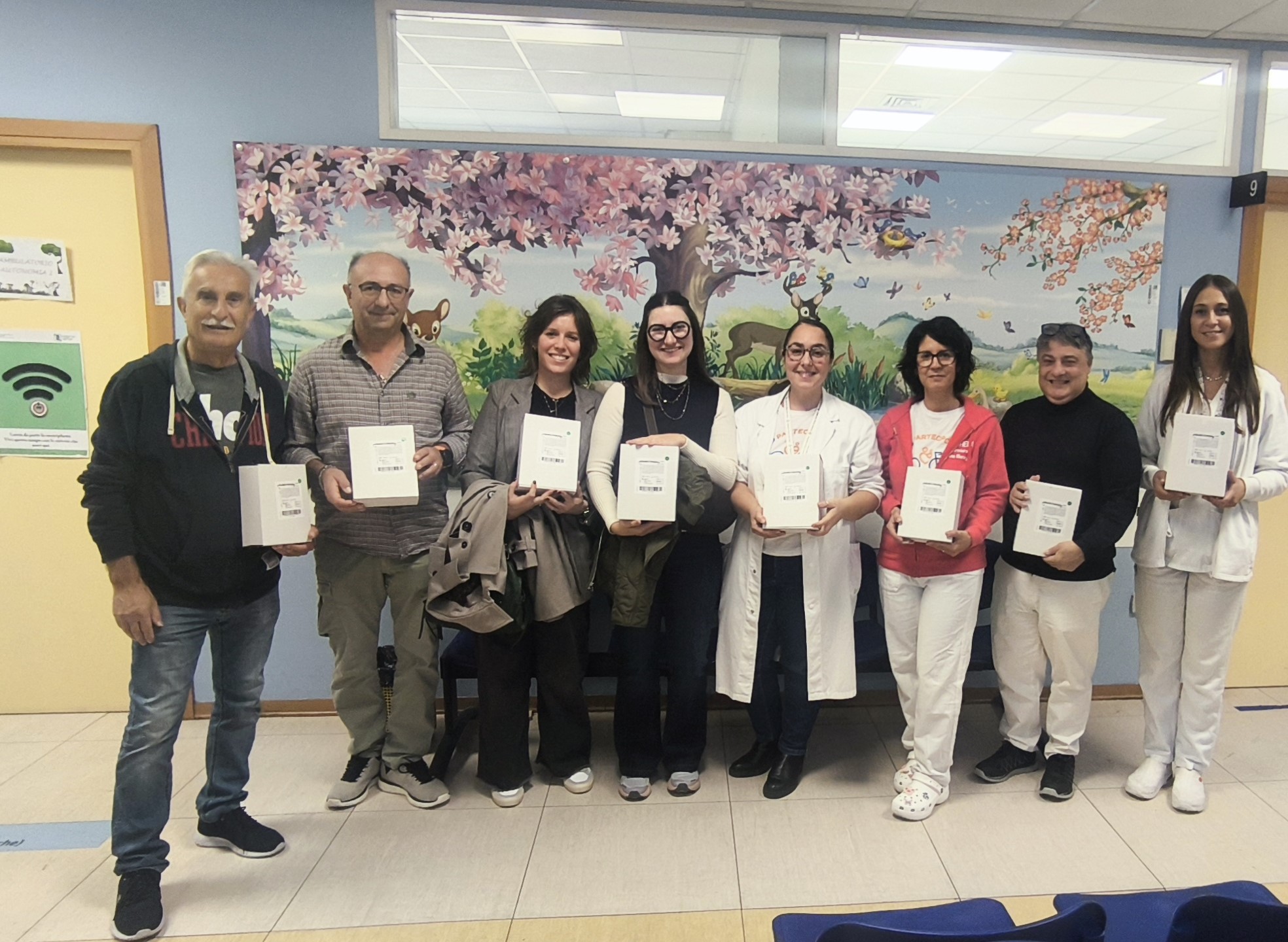 Dispositivi medici all’ambulatorio BAC grazie a “Dedicata ad un Angelo” e Croce Verde Inclusiva