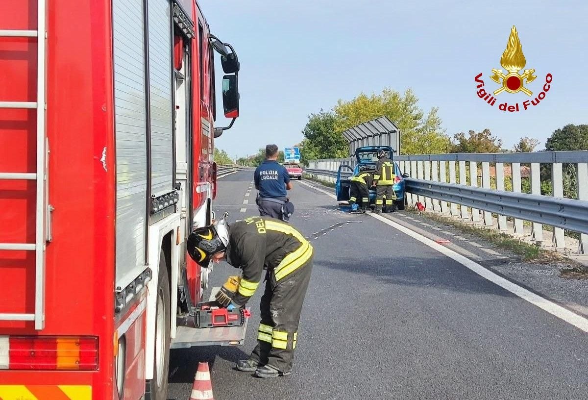 Via del Tricolore, sinistro nel pomeriggio: traffico bloccato a Forlì