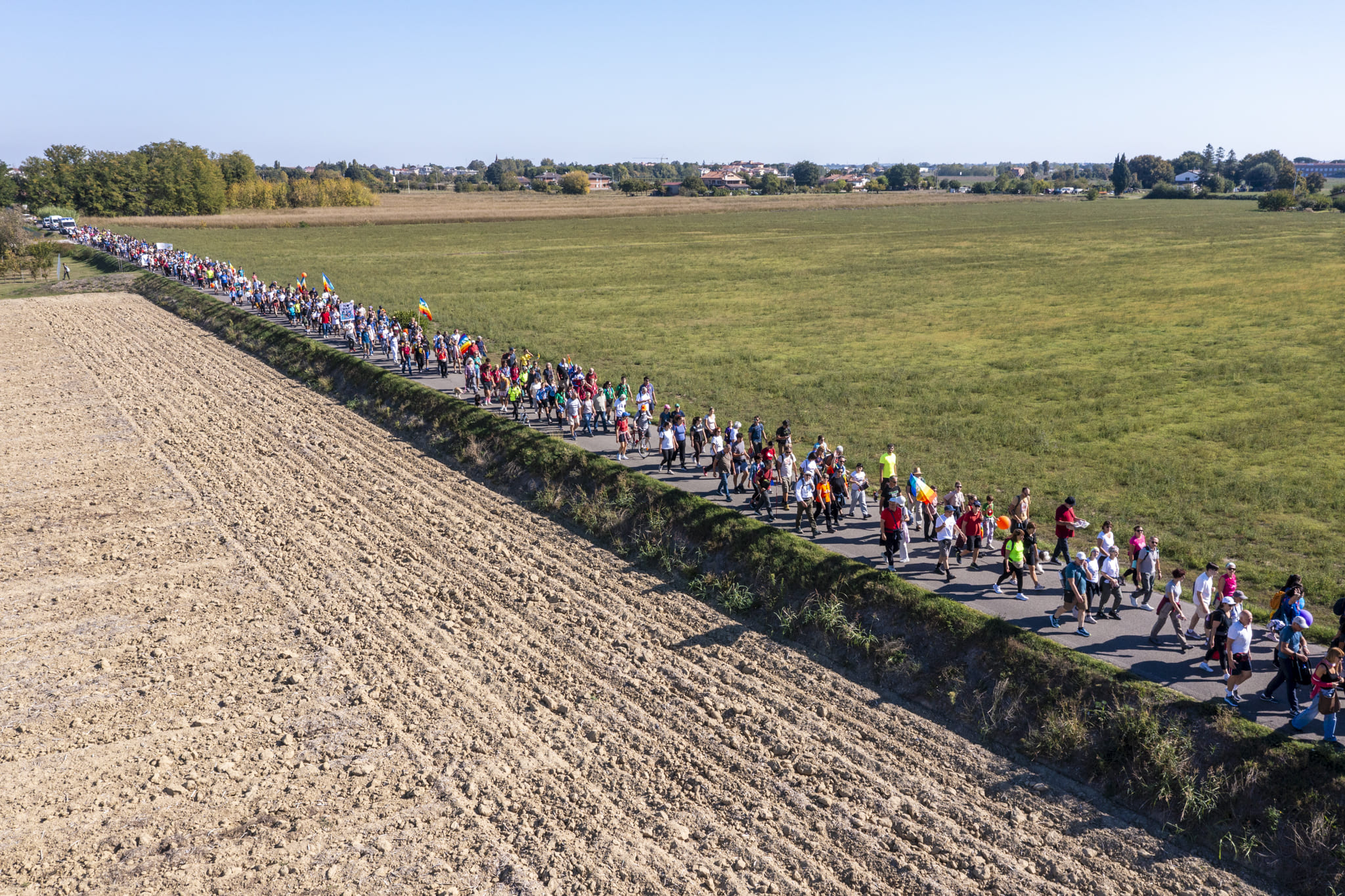 Marcia della Pace della Romagna e del Rubicone: in 2.800 in cammino per il disarmo