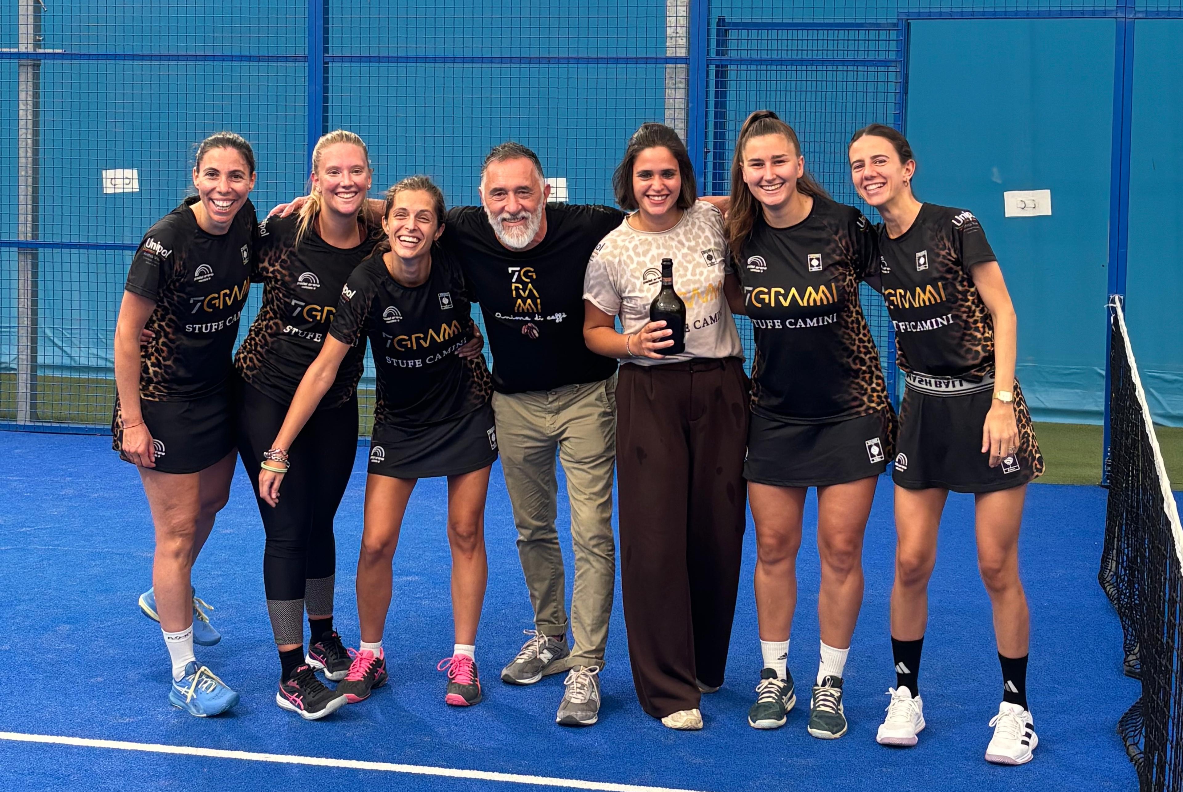 Meldola, la squadra femminile di padel promossa in Serie C