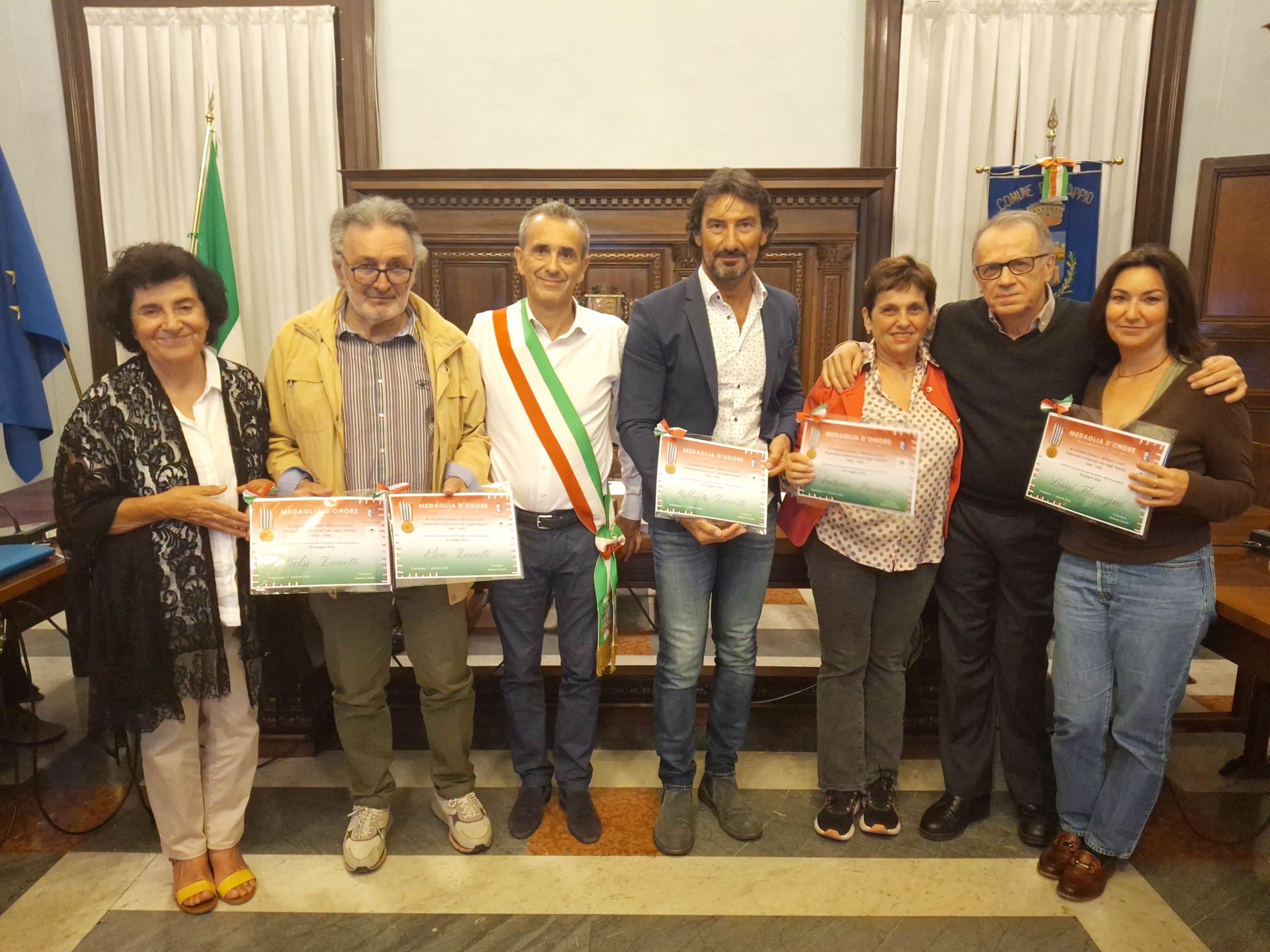 Memoriale nei lager nazisti: Predappio premia gli eredi dei sei militari internati